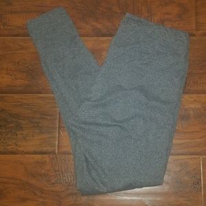Lularoe TC Leggings. Tall and Curvy Heathered Gray